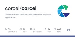 GitHub - corcel/corcel: Use WordPress backend with Laravel or any PHP application