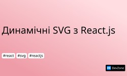Динамічні SVG з React.js