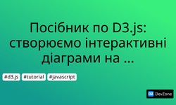 Посібник по D3.js: створюємо інтерактивні діаграми на JavaScript