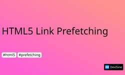 HTML5 Link Prefetching