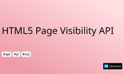 HTML5 Page Visibility API