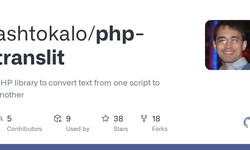 GitHub - ashtokalo/php-translit: PHP library to convert text from one script to another