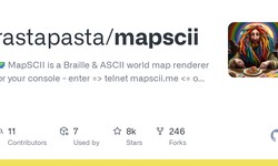 GitHub - rastapasta/mapscii: 🗺  MapSCII is a Braille & ASCII world map renderer for your console - enter => telnet mapscii.me <= on Mac (brew install telnet) and Linux, connect with PuTTY on 